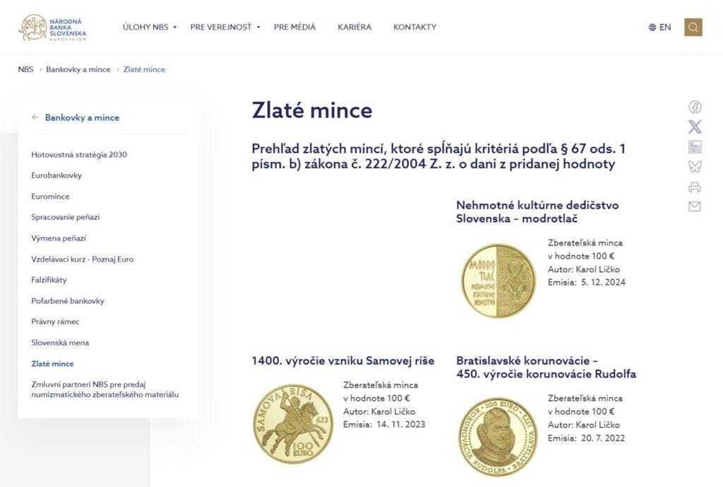 kde kúpiť investičné zlato