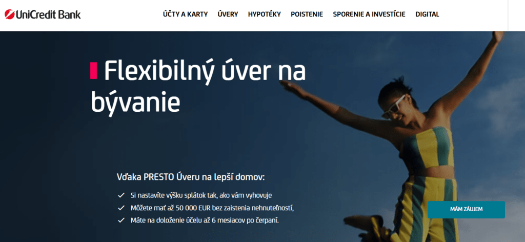 unicredit úver