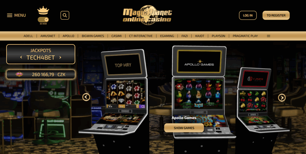 magic planet casino